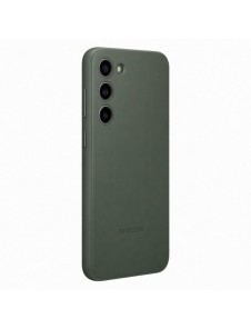 Samsung läderfodral för Samsung Galaxy S23+ fodral tillverkat av naturligt lädergrönt (EF-VS916LGEGWW)