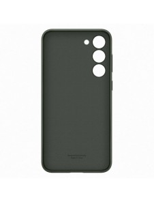 Samsung läderfodral för Samsung Galaxy S23+ fodral tillverkat av naturligt lädergrönt (EF-VS916LGEGWW)