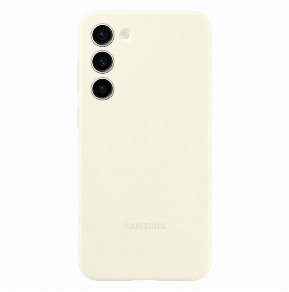 Samsung silikonfodral för Samsung Galaxy S23+ bomullssilikonfodral (EF-PS916TUEGWW)
