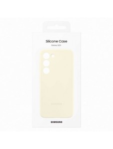 Samsung silikonfodral för Samsung Galaxy S23+ bomullssilikonfodral (EF-PS916TUEGWW)