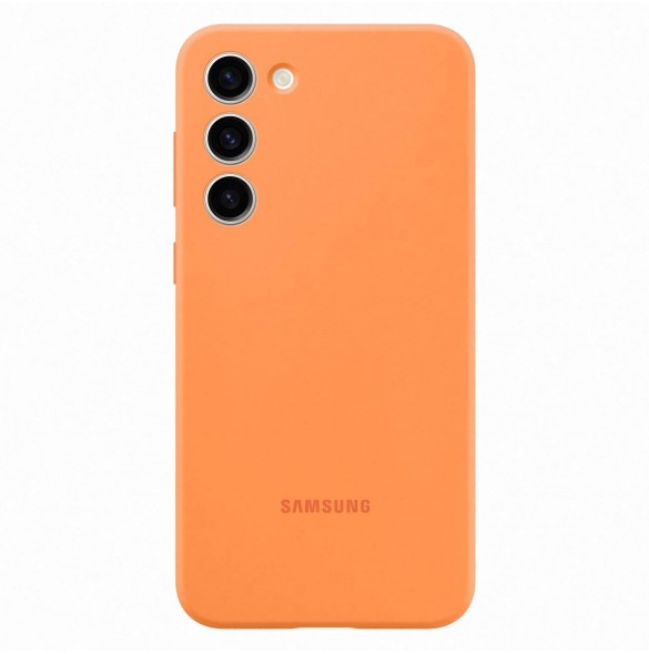 Samsung silikonskydd för Samsung Galaxy S23+ silikonskal orange (EF-PS916TOEGWW)