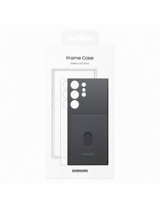 Samsung ramskydd för Samsung Galaxy S23 Ultra fodral med utbytbara baksidor svart (EF-MS918CBEGWW)