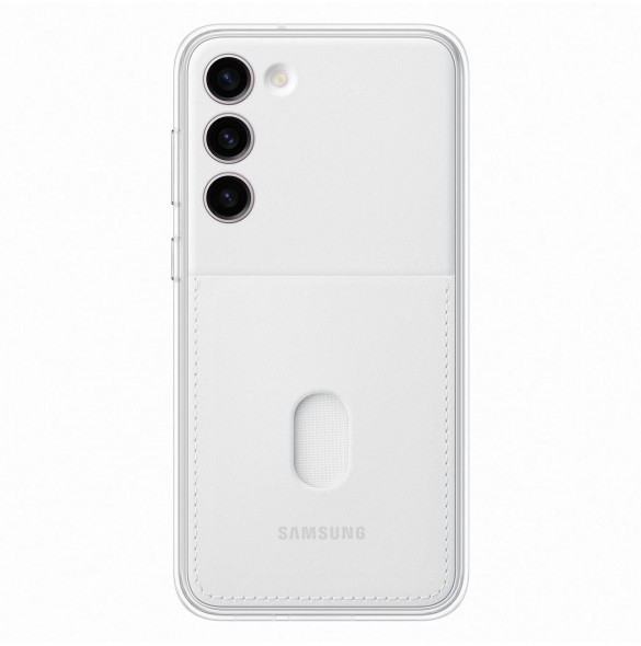 Samsung ramskydd för Samsung Galaxy S23+ skal med utbytbara baksidor vit (EF-MS916CWEGWW)