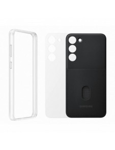 Samsung ramskydd för Samsung Galaxy S23+ skal med utbytbara baksidor svart (EF-MS916CBEGWW)