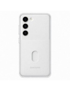 Samsung ramskydd för Samsung Galaxy S23 fodral med utbytbara baksidor vit (EF-MS911CWEGWW)