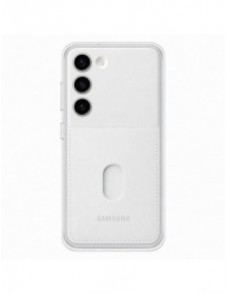 Samsung ramskydd för Samsung Galaxy S23 fodral med utbytbara baksidor vit (EF-MS911CWEGWW)