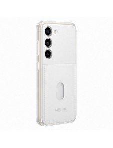 Samsung ramskydd för Samsung Galaxy S23 fodral med utbytbara baksidor vit (EF-MS911CWEGWW)