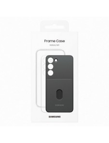 Samsung Frame Cover fodral för Samsung Galaxy S23 fodral med utbytbara baksidor svart (EF-MS911CBEGWW)
