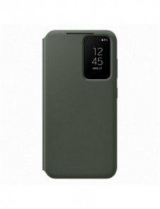 Samsung Smart View Wallet Fodral för Samsung Galaxy S23 Fodral med Smart Flip Window Card Wallet khaki (EF-ZS911CGEGWW)