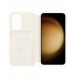 Samsung Smart View Wallet Case för Samsung Galaxy S23 Cover med Smart Flip Window Card Wallet Cream (EF-ZS911CUEGWW)