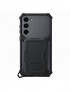 Samsung Rugged Gadget Case för Samsung Galaxy S23+ Rugged Cover Ring Hållare Stativ grå (EF-RS916CBEGWW)