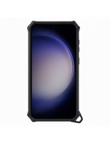 Samsung Rugged Gadget Case för Samsung Galaxy S23+ Rugged Cover Ring Hållare Stativ grå (EF-RS916CBEGWW)