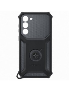 Samsung Rugged Gadget Case för Samsung Galaxy S23+ Rugged Cover Ring Hållare Stativ grå (EF-RS916CBEGWW)