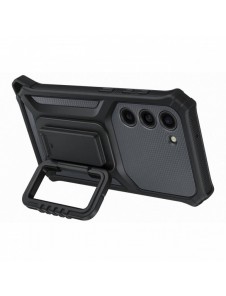 Samsung Rugged Gadget Case för Samsung Galaxy S23 Rugged Cover Ring Hållare Stativ grå (EF-RS911CBEGWW)