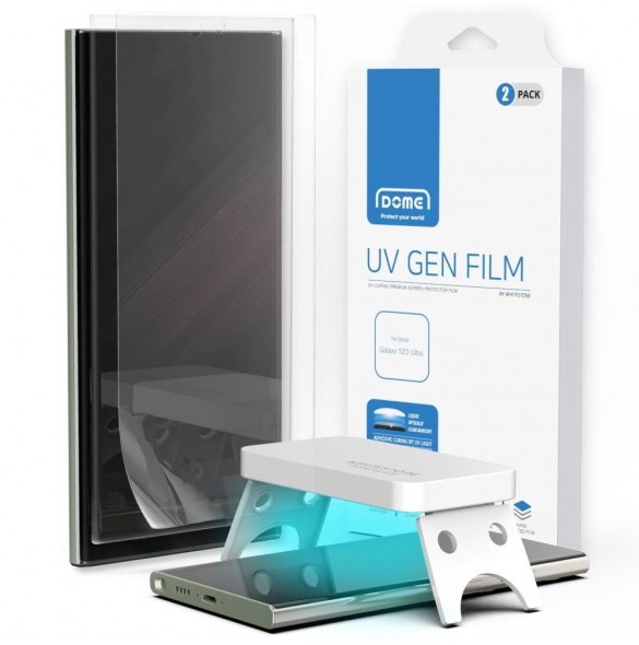 SKYDDSFILM Whitestone DOME UV GEN FILM 2-PACK GALAXY S23 ULTRA CLEAR