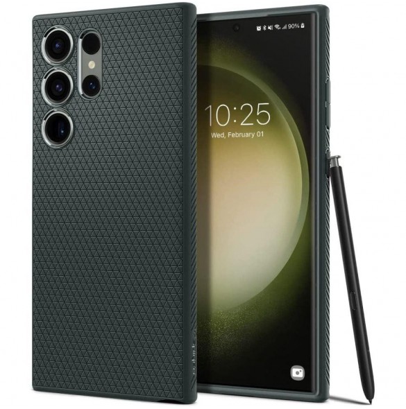 Spigen LIQUID AIR GALAXY S23 ULTRA ABYSS GRÖN