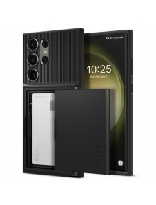 Spigen SLIM ARMOR CS GALAXY S23 ULTRA SVART