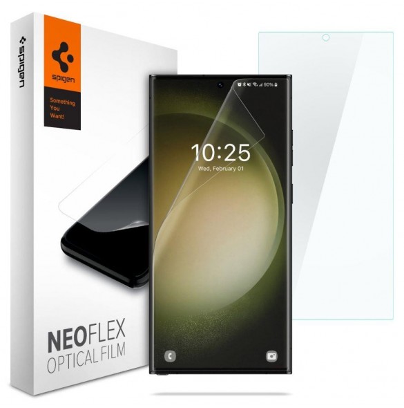 Skyddsfilm för Samsung Galaxy S23 Ultra Spigen Neo Flex (2 st.)