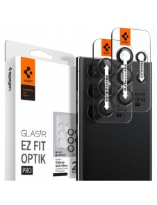 Spigen OPTIK.TR ”EZ FIT” CAMERA PROTECTOR 2-PACK GALAXY S23 ULTRA BLACK