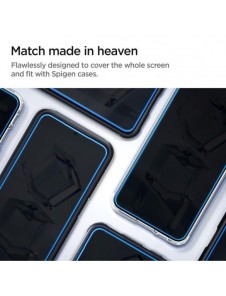 HÄRDAT GLAS Spigen GLAS.TR "EZ FIT" 2-PACK GALAXY S23+ PLUS CLEAR
