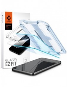 HÄRDAT GLAS Spigen GLAS.TR "EZ FIT" 2-PACK GALAXY S23 CLEAR