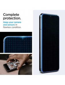 HÄRDAT GLAS Spigen GLAS.TR "EZ FIT" 2-PACK GALAXY S23 CLEAR