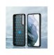 Carbon Case fodral för Samsung Galaxy S23+ flexibel silikon kolfodral svart