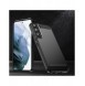 Carbon Case fodral för Samsung Galaxy S23+ flexibel silikon kolfodral svart