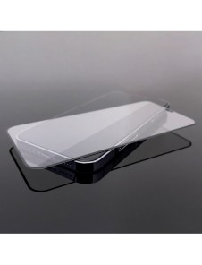 Wozinsky hellim härdat glas Samsung Galaxy S23 9H helskärmshärdat glas med svart ram