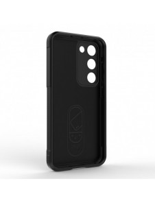 Magic Shield Fodral för Samsung Galaxy S23+ flexibelt pansarskal vinröd