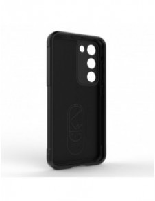 Magic Shield Fodral för Samsung Galaxy S23+ flexibelt pansarskal vinröd