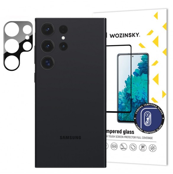 Wozinsky Full Kameraglas Samsung Galaxy S23 Ultrahärdat glas för 9H kamera