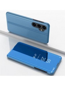 Hard Flip Fodral till Samsung Galaxy S23 FE Clear View Fodral - Blå