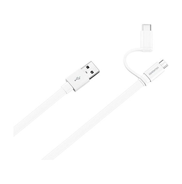 Huawei AP55 Type-C / microUSB kabel - Vit
