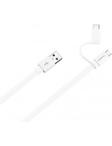 Huawei AP55 Type-C / microUSB kabel - Vit