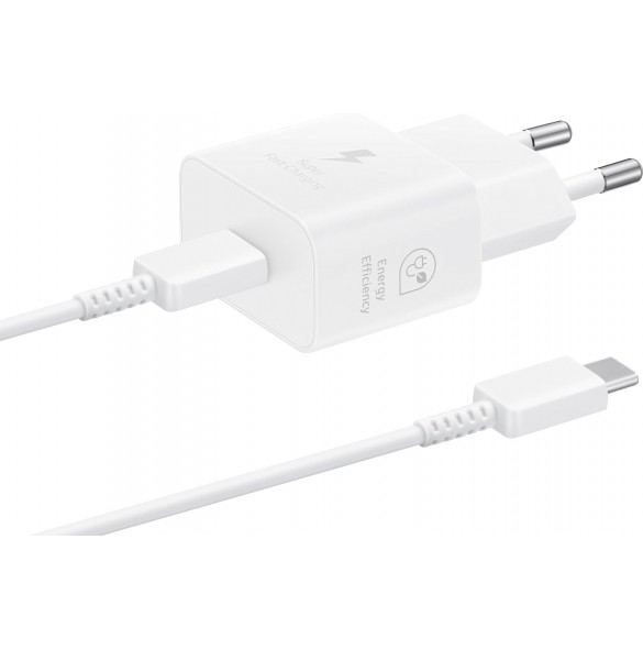 EP-T2510XWE Samsung USB-C 25W reseladdare Vit