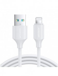 Joyroom USB-laddnings-/datakabel - Lightning 2,4A 1m Vit (S-UL012A9)