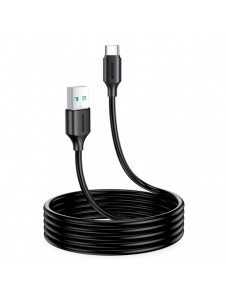 Joyroom laddnings-/datakabel USB - USB Typ C 3A 2m svart (S-UC027A9)