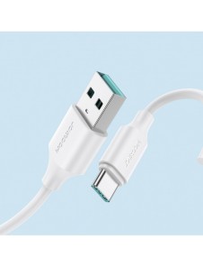 Joyroom laddnings-/datakabel USB - USB Typ C 3A 2m svart (S-UC027A9)