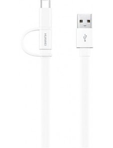 Huawei AP55 Type-C / microUSB kabel - Vit
