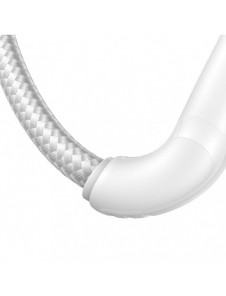 Joyroom USB-kabel - micro USB 2.4A Surpass-serien för snabb laddning och dataöverföring 0,25 m vit (S-UM018A11)