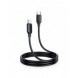 Joyroom-kabel USB-C - USB-C 480Mb/s 60W 1m svart (S-CC060A9)