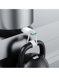 Joyroom-kabel USB-C - USB-C 480Mb/s 60W 1m vit (S-CC060A9)