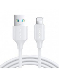 Joyroom USB-laddnings-/datakabel - Lightning 2,4A 2m vit (S-UL012A9)