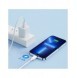 Joyroom USB-laddnings-/datakabel - Lightning 2,4A 2m vit (S-UL012A9)