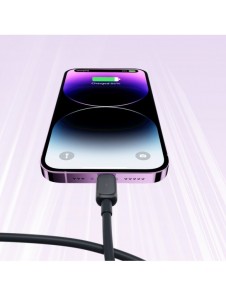 Lightning - USB 2.4A kabel 1.2m Joyroom S-AL012A14 - svart