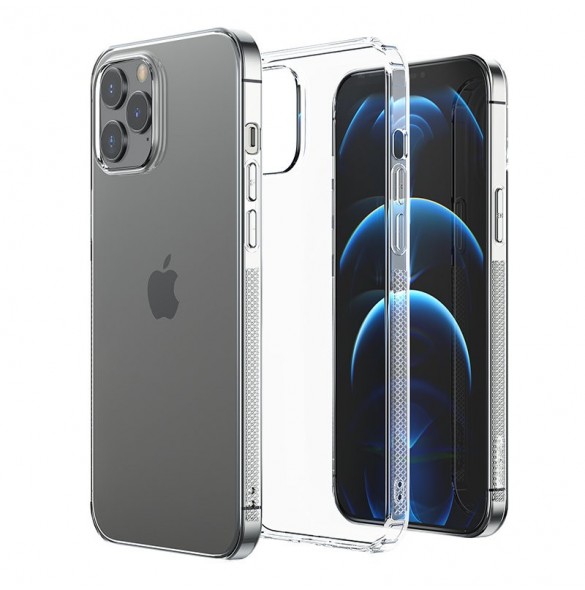 Joyroom New T Case Cover för iPhone 13 Pro Max Gel Cover Transparent (JR-BP944 transparent)