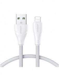 Joyroom-kabel USB - Lightning 2,4A Surpass Series 1,2 m vit (S-UL012A11)