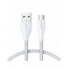Joyroom USB-kabel - micro USB 2.4A Surpass-serien för snabb laddning och dataöverföring 1,2 m vit (S-UM018A11)