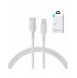 USB-kabel - Lightning 2,4A 1,2m Joyroom S-UL012A13 - vit